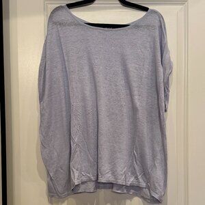 Nic+Zoe Everyday Tissue Weight Linen Tee - 2X